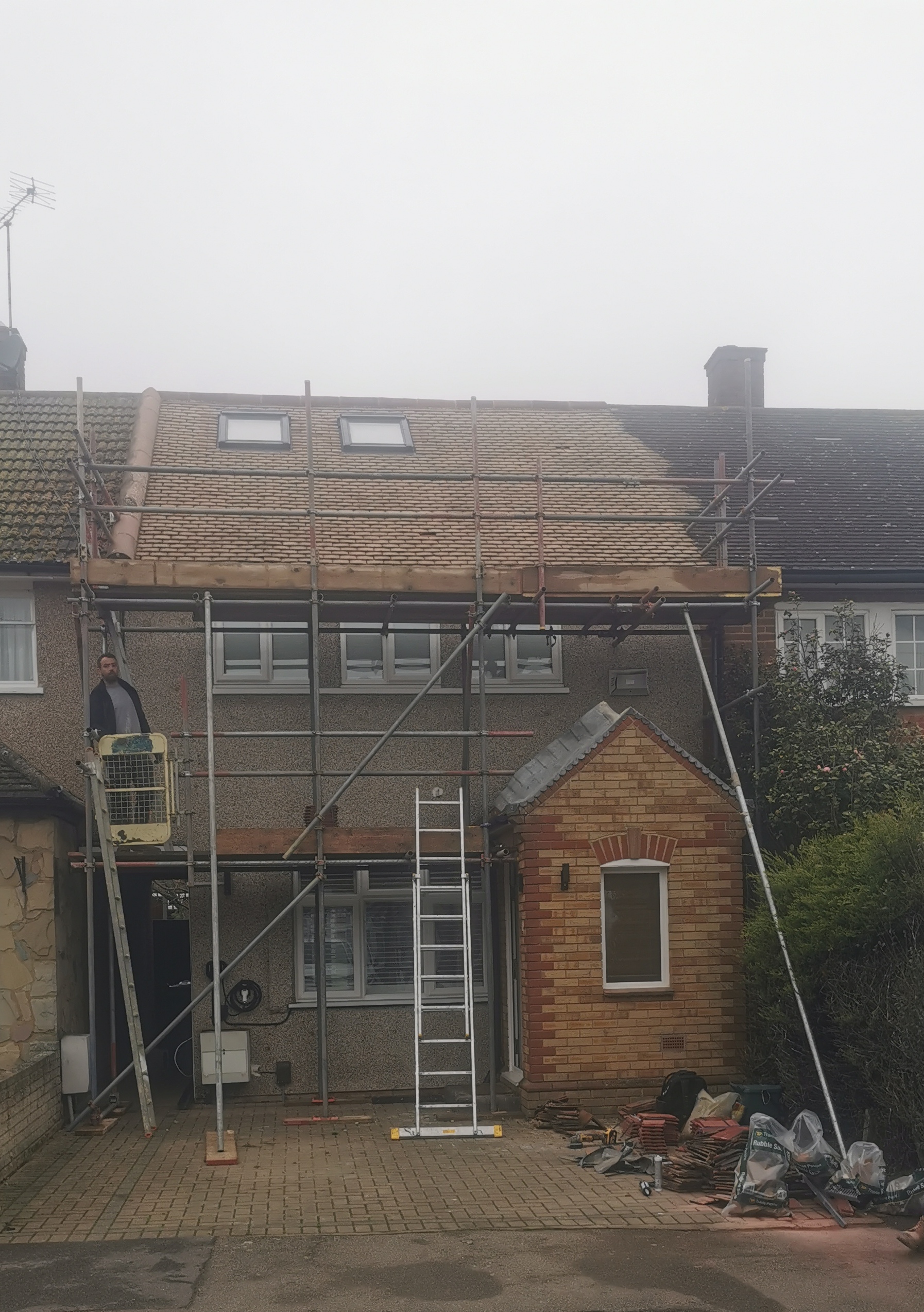 Domestic scaffolding