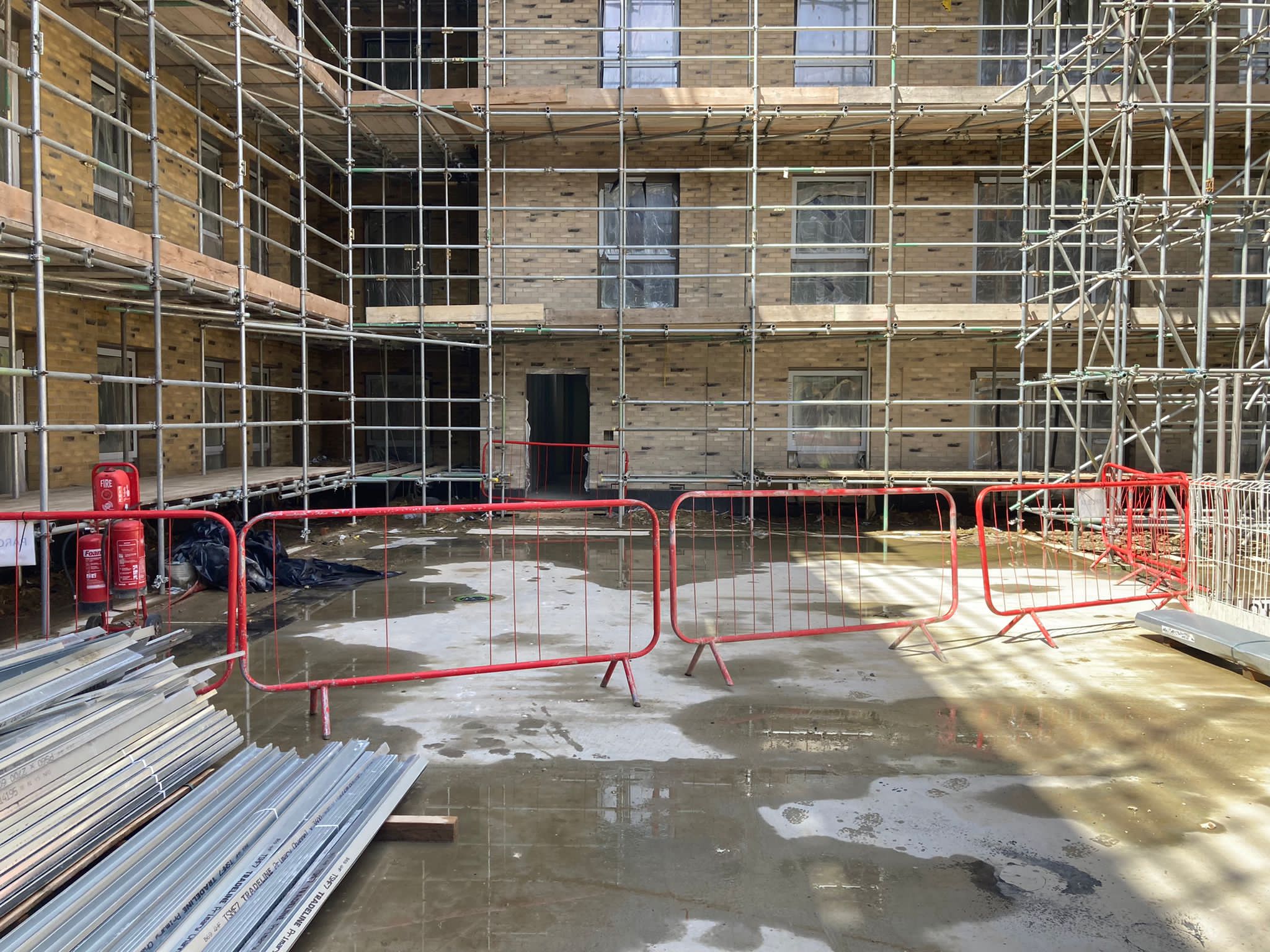 Optimal Scaffolding commercial project