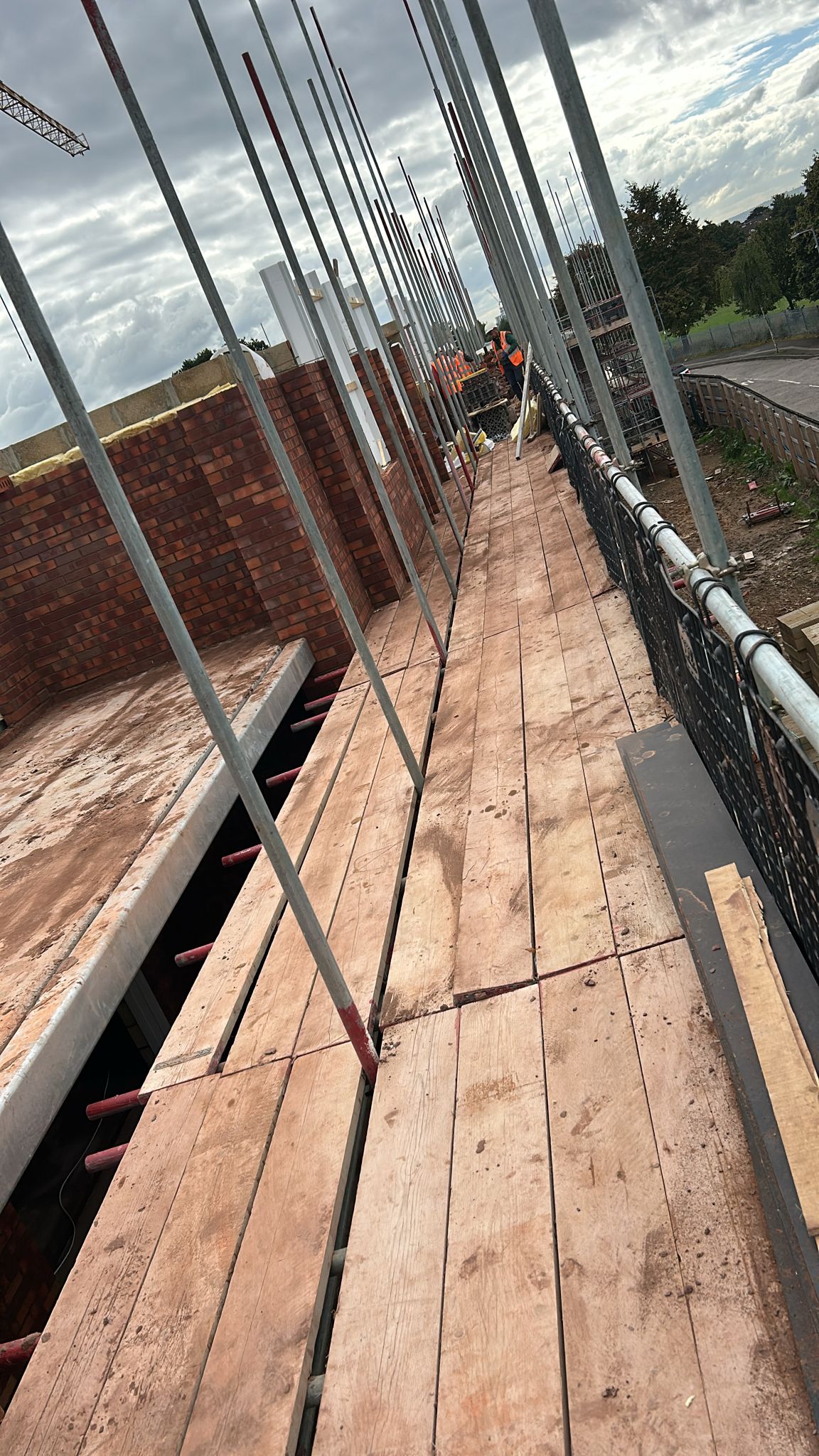New build scaffolding project