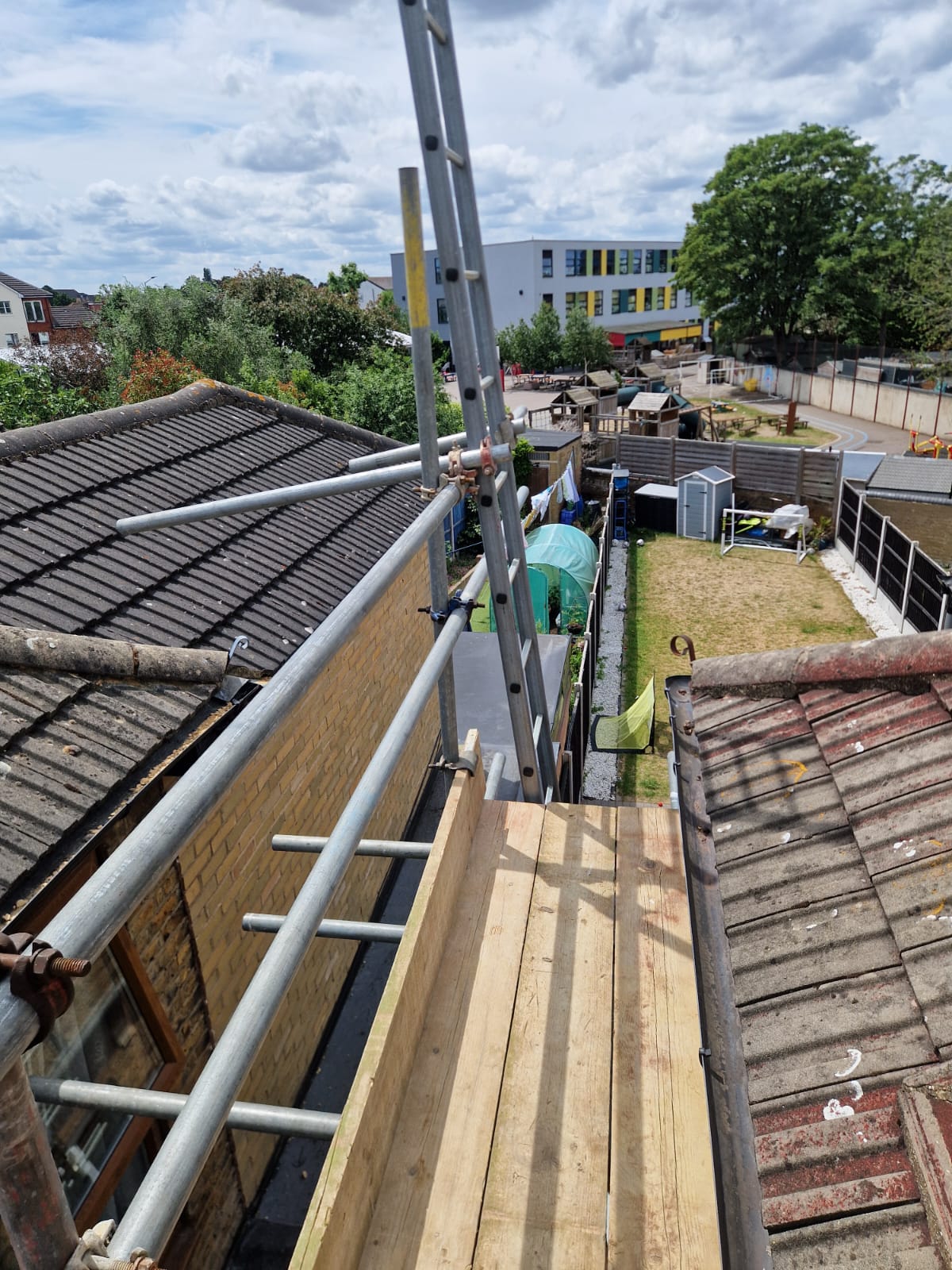 High level access scaffolding